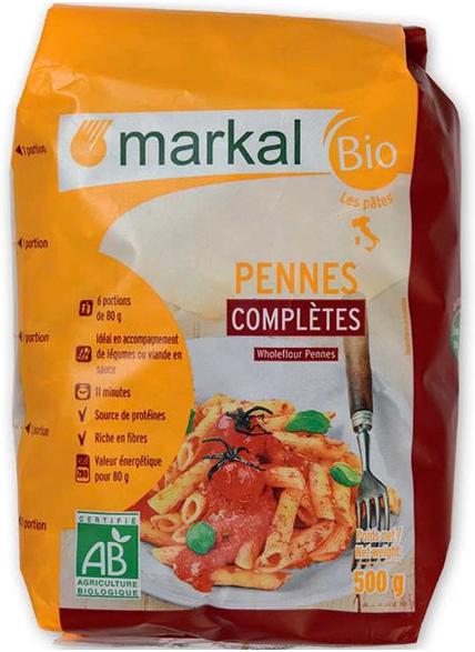 Markal Wholegrain Penne 500g