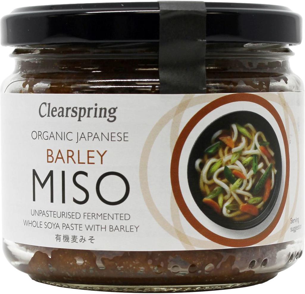Clearspring Japanese Barley Miso Paste - Unpasteurised 300g