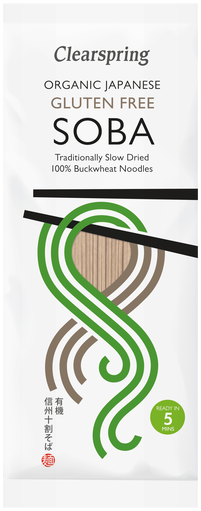 Clearspring Organic Japanese 100% Buckwheat Soba Noodles 200g