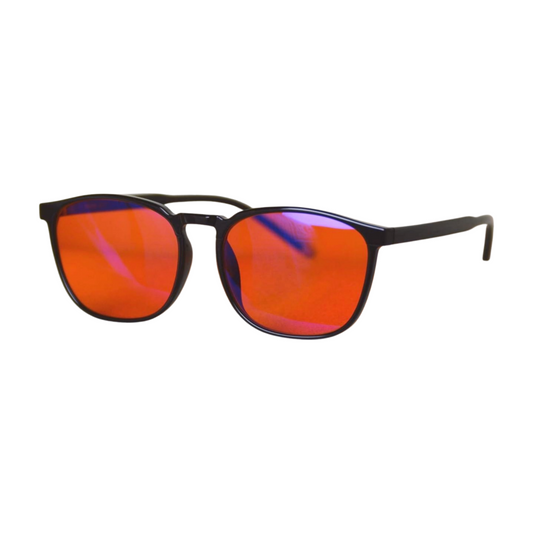 Oculux Red Shades - Black Frames