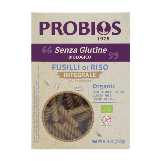 Organic Brown Rice Spiral Gluten Free
