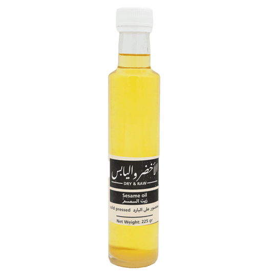 Dry & Raw Cold Pressed Sesame Oil