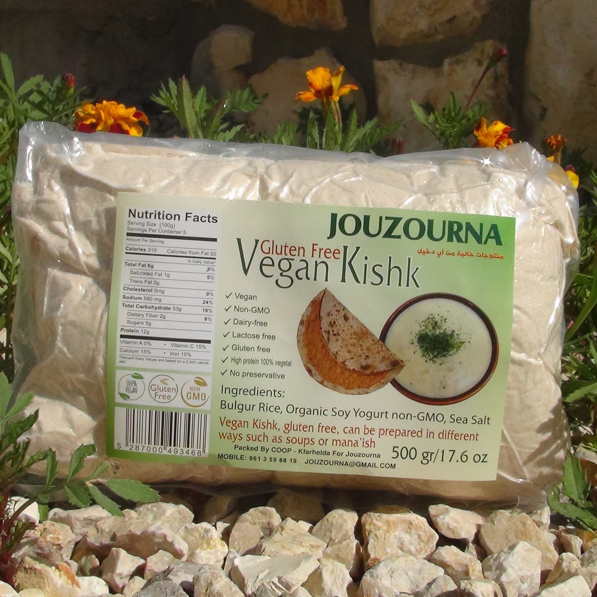 Vegan Kishk Gluten Free / Vacuum Bags